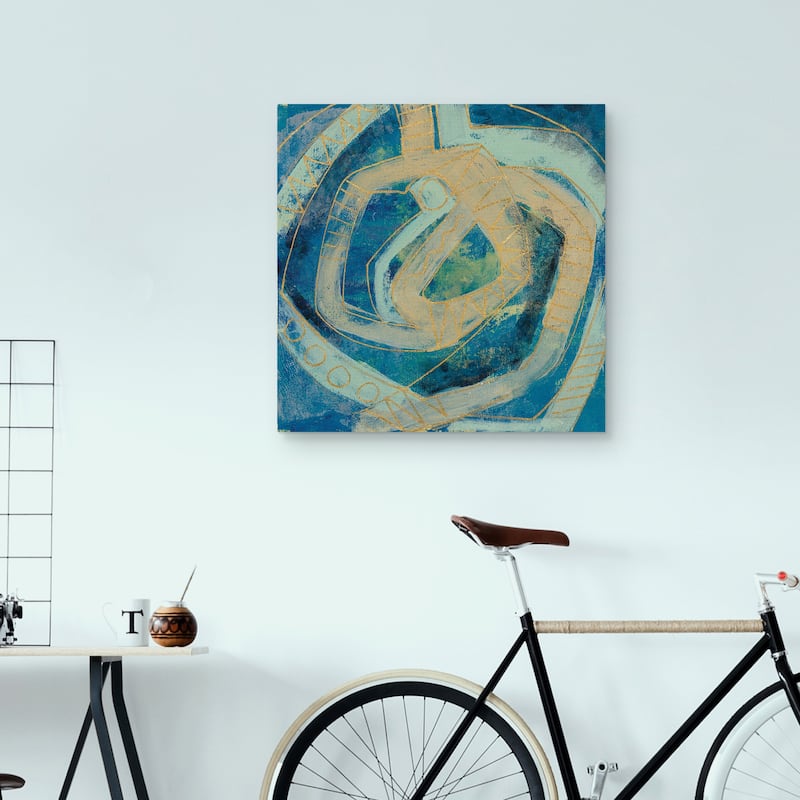 Mid Modern Tile I by Silvia Vassileva Canvas Art Print