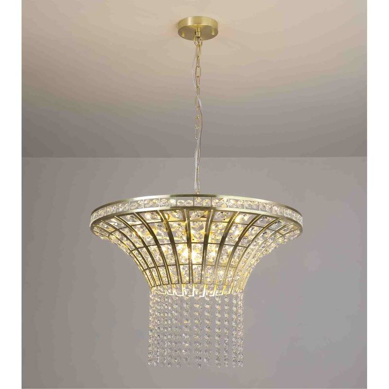 Transparent Crystal Ceiling Chandelier