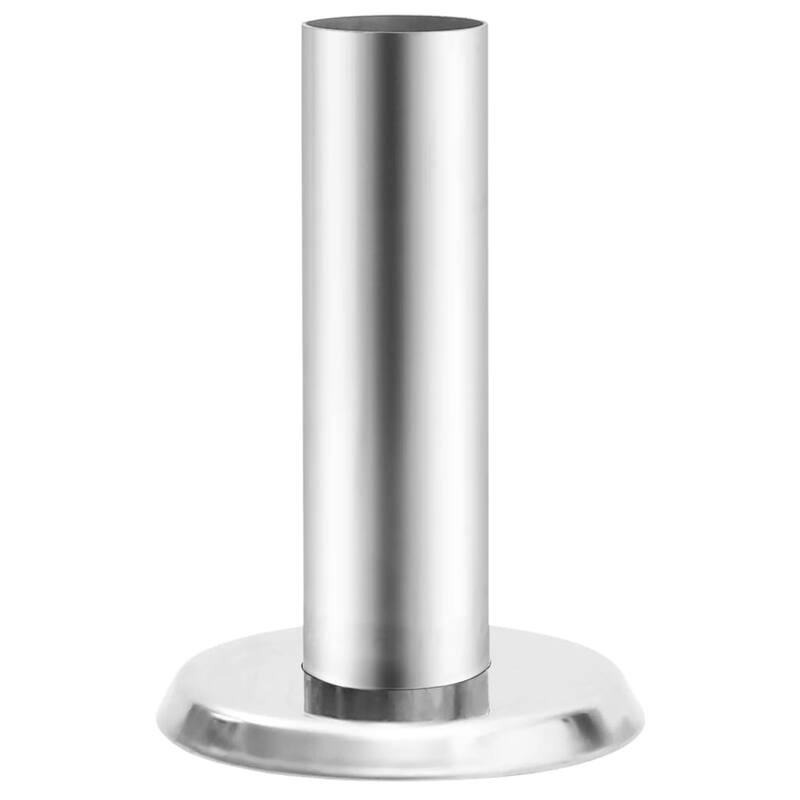 vidaXL Pool Ladder Handrail Bracket Set of 2 Silver 304 stainless steel - 2.4 x 3.7 x 5.9