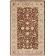 preview thumbnail 59 of 96, SAFAVIEH Handmade Antiquity Izora Traditional Oriental Wool Rug 4' x 6' - Brown/Green - Rectangle