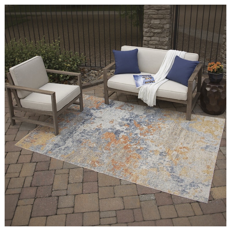 Wraylen Multi Large Rug - 7'10"W x 10'D - 7'10"W x 10'D - Multi