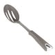 preview thumbnail 1 of 2, Martha Stewart Nylon Slotted Spoon in Grey