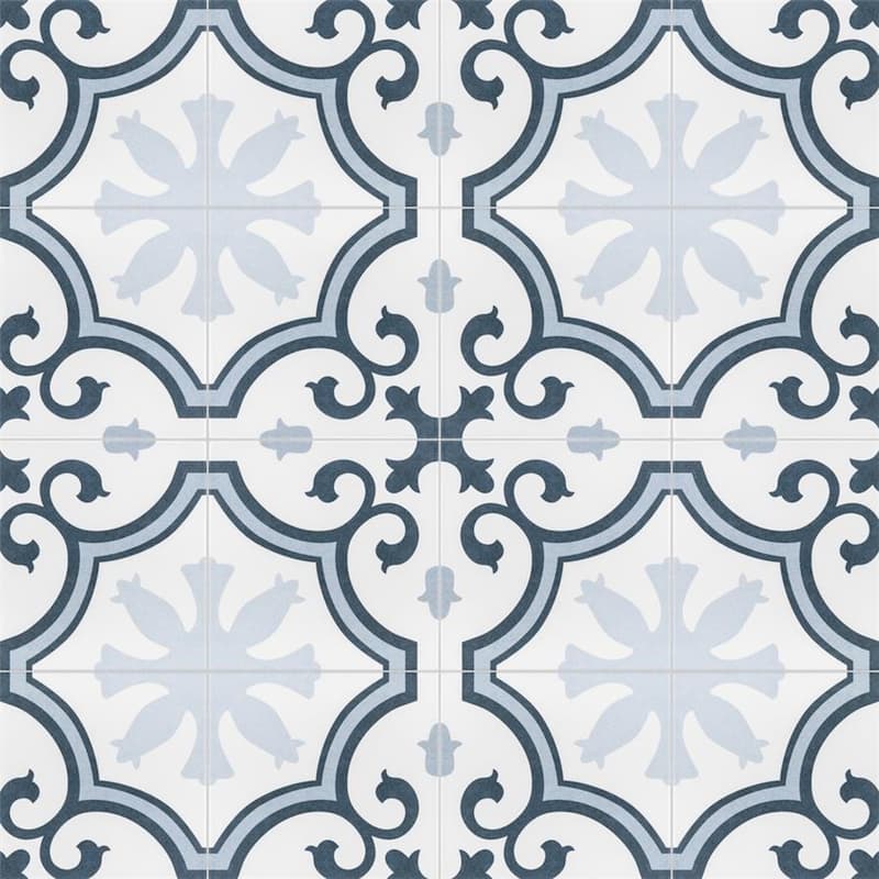 Merola Tile Lacour Artic 9-3/4" x 9-3/4" Porcelain Floor and Wall Tile