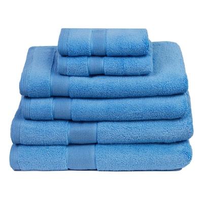 Signature 6-Piece 100 Cotton Bath Towel Set