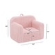 preview thumbnail 11 of 20, Kids Armchair Toddler Couch Baby Sofa Chair with Sherpa Fabric