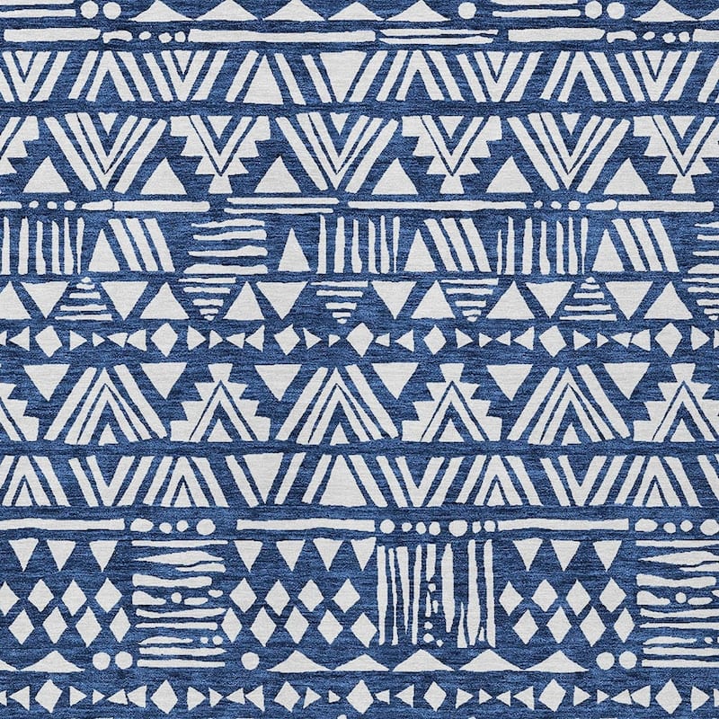 HomeRoots Southwestern Transitional Rectangle Outdoor Rug