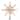 Kurt Adler 10-Light 15-Inch 8-Point Capiz Silver Star Tree Topper