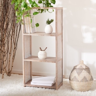 SAFAVIEH Phoenix 3-Shelf Etagere Bookcase - 19.7" W x 11.6" L x 46.1" H