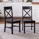 preview thumbnail 17 of 16, Walker Edison Antique X-Back Dining Side Chairs (Set of 2)