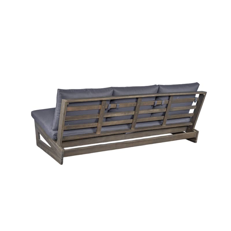 Christopher Knight Home - Sherwood Acacia Outdoor Patio Sofa with Coffee Table Set