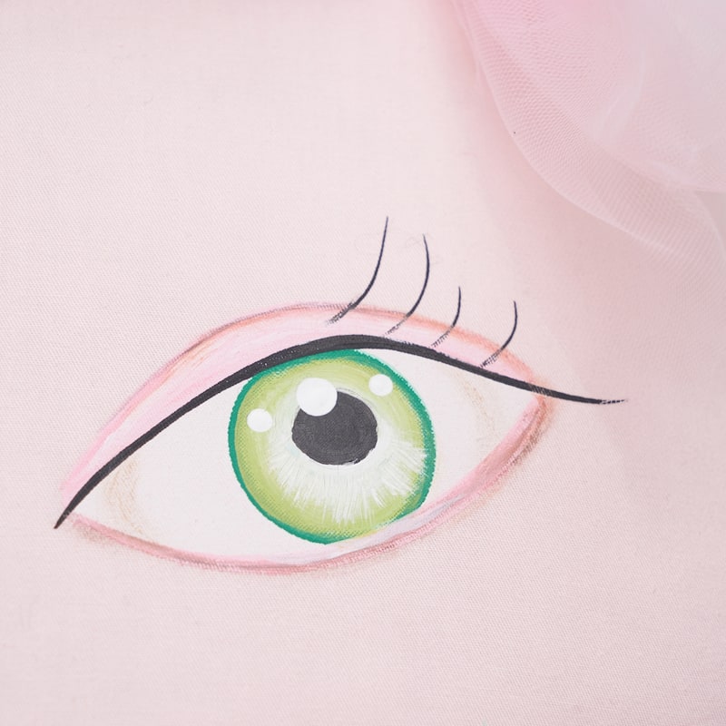 Koko Zombinaland Cat with Whiskers Spring Summer Decorative Soft Figurine Pillow