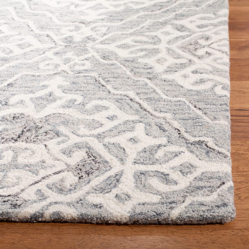 SAFAVIEH Handmade Micro-Loop Scarlette Wool Rug