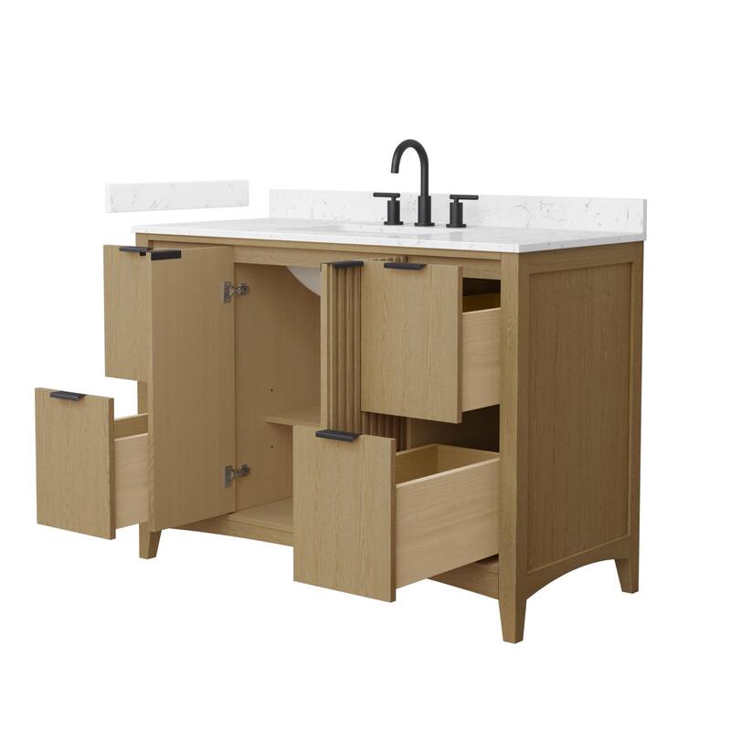 Wyndham Collection WCF9191-48S-VCA-US3MXX Palmilla 48" Free Standing