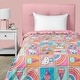 preview thumbnail 27 of 63, Sanrio Hello Kitty and Friends Quilted Blanket 60x90 - Rainbow Pink