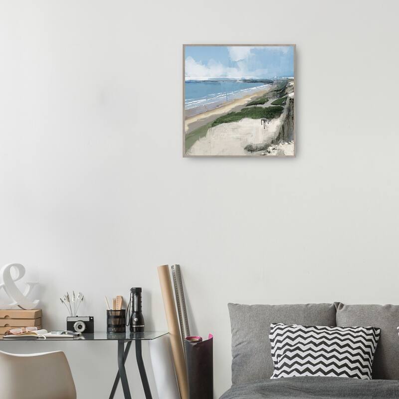 Coastal Morning By Studio Arts Canvas Art Print
