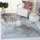 preview thumbnail 1 of 41, SAFAVIEH Glacier Stephaine Modern Abstract Rug 10'6" x 14' - Blue/Pink