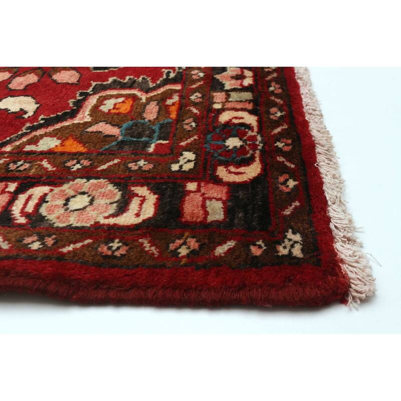ECARPETGALLERY Hand-knotted Anadol Red Wool Rug - 3'7 x 5'0