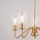 preview thumbnail 3 of 9, Vaxcel Lighting H0284 Beverly 5 Light 23" Wide Chandelier