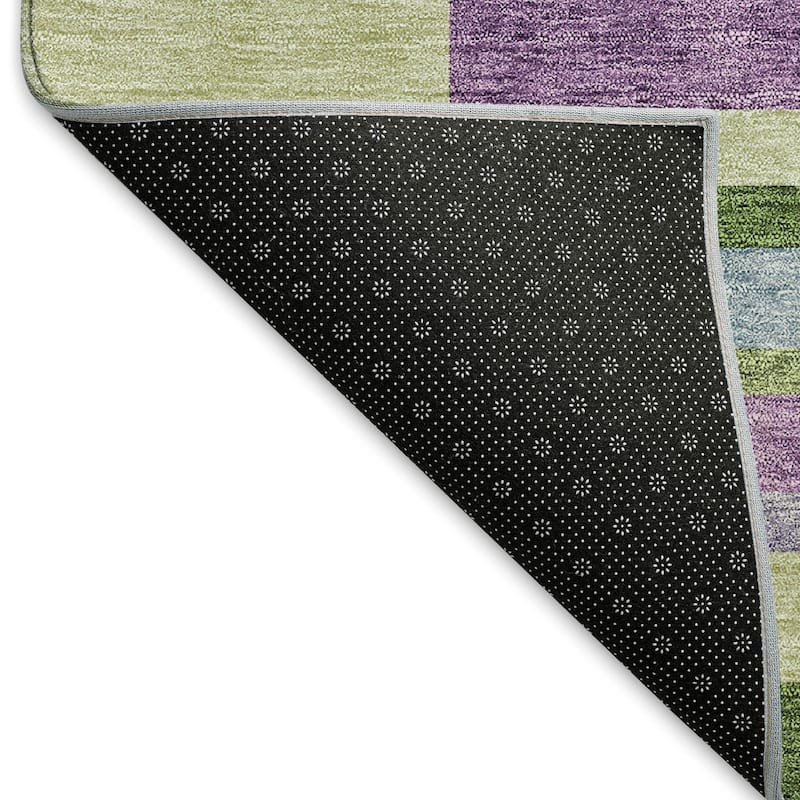 Premium Washable Super Soft Mosaic Stripe Mayfield Rug