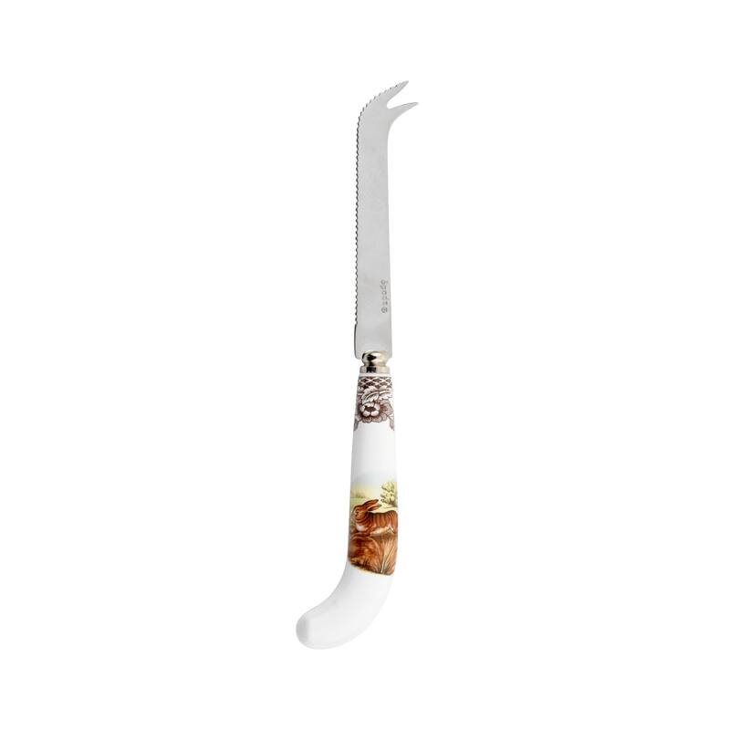 Spode Woodland Cheese Knife and 6 Spreaders
