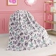 preview thumbnail 48 of 74, Juicy Couture 50"x70" Plush Kids Throw Blankets 50" x 70" - Lavender/Blue