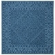 preview thumbnail 54 of 158, SAFAVIEH Handmade Dip Dye Karyn Wool Rug 5' Square - Navy Blue