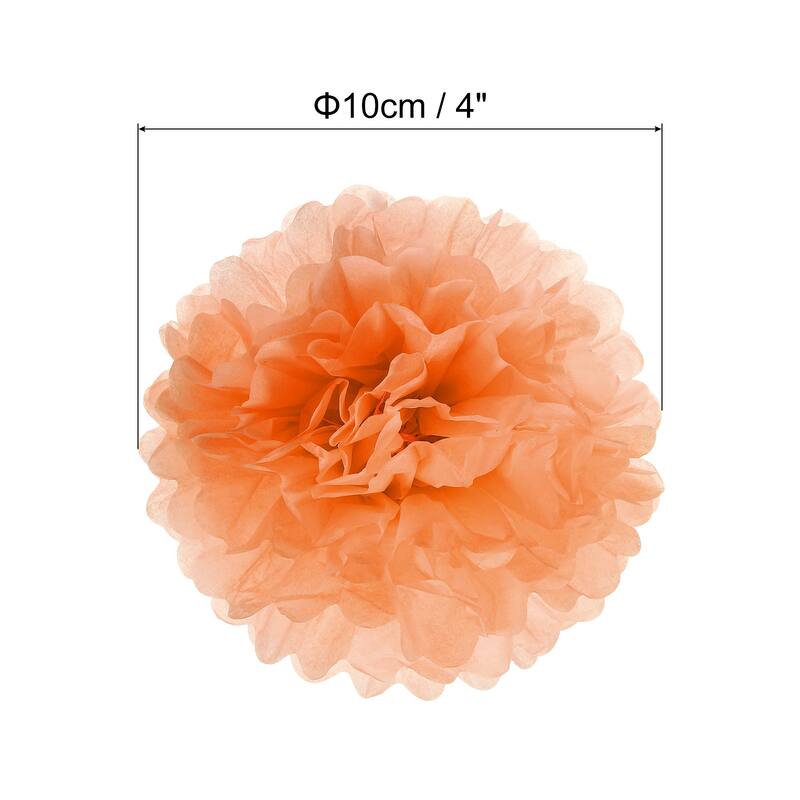 20Pcs Tissue Pom Poms Paper Flowers Ball Party Wedding Decor
