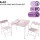 preview thumbnail 13 of 24, Heritage Kids Three Piece Table and Chair Set Pink