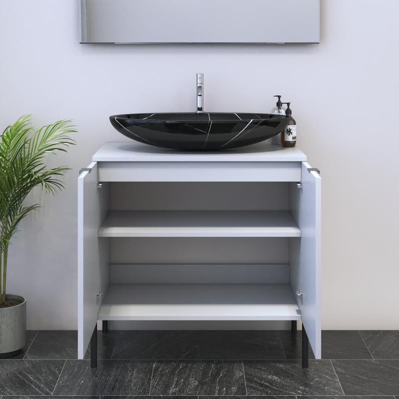 Nicole 2D 80 Floating Bathroom Vanity (32" Width)