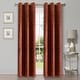 preview thumbnail 88 of 117, Miranda Haus Modern Bohemian Leaves Blackout Curtain Set with 2 Panels 42" X 108" - Antique Copper
