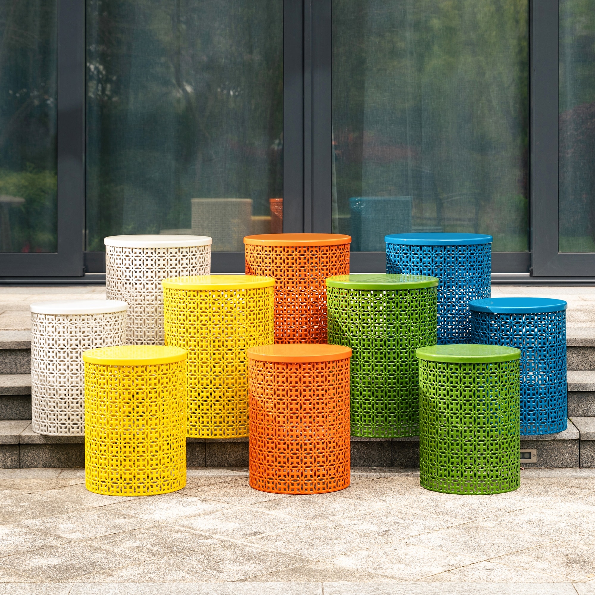 Metal garden deals stool big lots