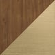 Option Warm Walnut with Brushed Gold Hardware