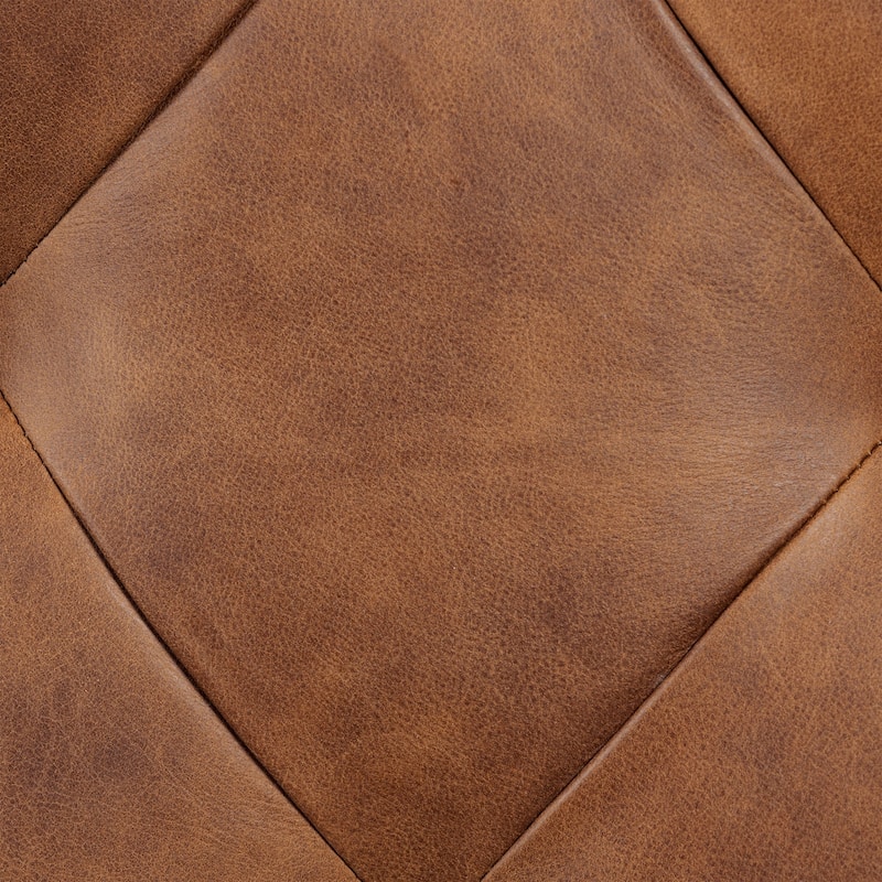 Poly & Bark Zahra Genuine Leather Storage Ottoman