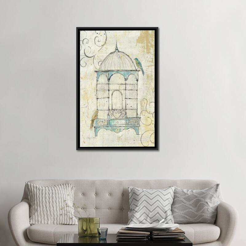 iCanvas "Bird Cage IV " by Avery Tillmon Framed Canvas Print