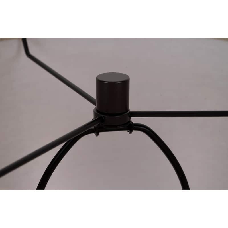 Kenroy Home Beckett Lamp with USB ports - Dark Bronze - Set of 2