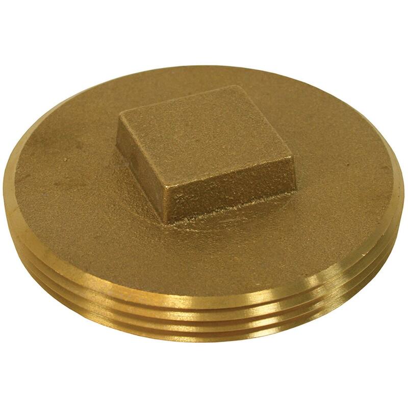 Jones Stephens P50125 1-1/4 Metal SK Raised Head PLUG - Natural