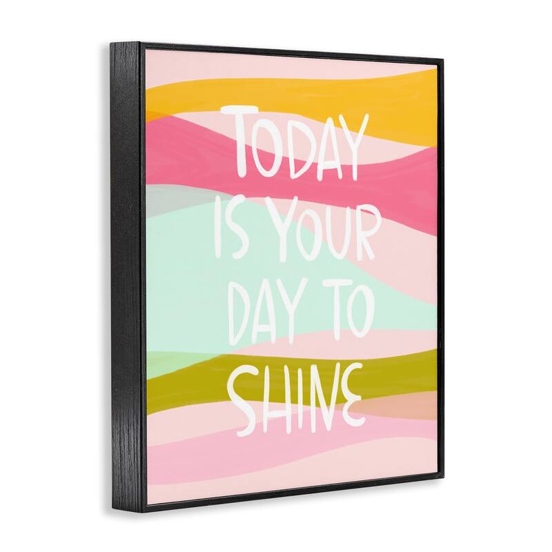 Stupell Pastel Day To Shine Framed Giclee Art Design By Mandy Ford Art + Illustration
