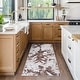 preview thumbnail 160 of 204, Gertmenian Crystal Print Washable Digital Printed Flat Pile Polyester Slip Resistant Area Rug Collection 2' 2" x 6' - Charley