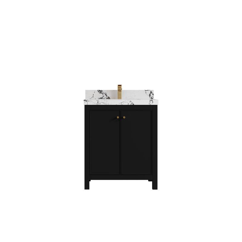 Willow Collections 30 in. W x 22 in. D Chicago Single Sink Bathroom Vanity with Countertop
