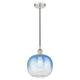 Option Polished Nickel / Sapphire Blue