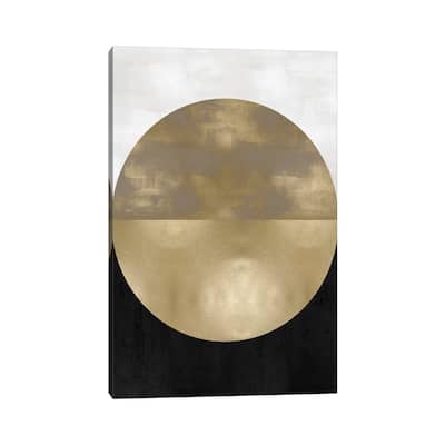 iCanvas "Gold Sphere" by Justin Thompson Canvas Print