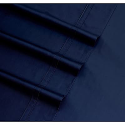 300 TC Cotton Percale Extra Deep Pocket Oversized Bed Sheet Set