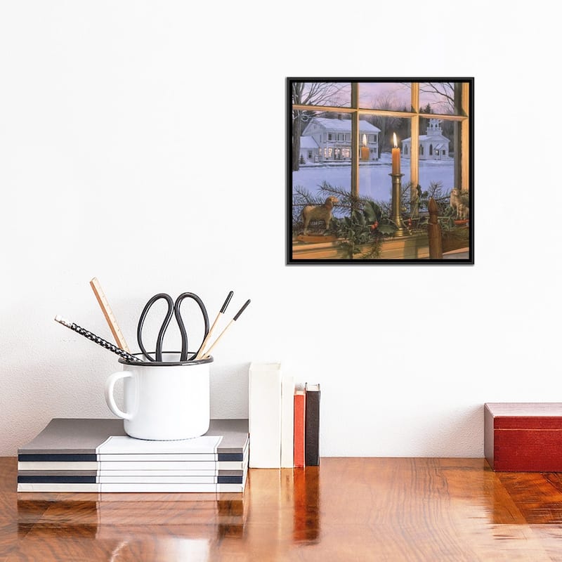 iCanvas "Season Of Peace" by William Breedon Framed Canvas Print