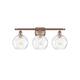 Option Antique Copper / Clear Water Glass