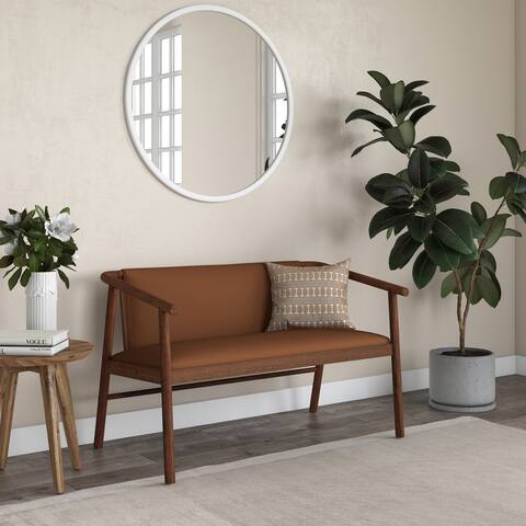 Millbrook Mid-Century Modern Dining Bench