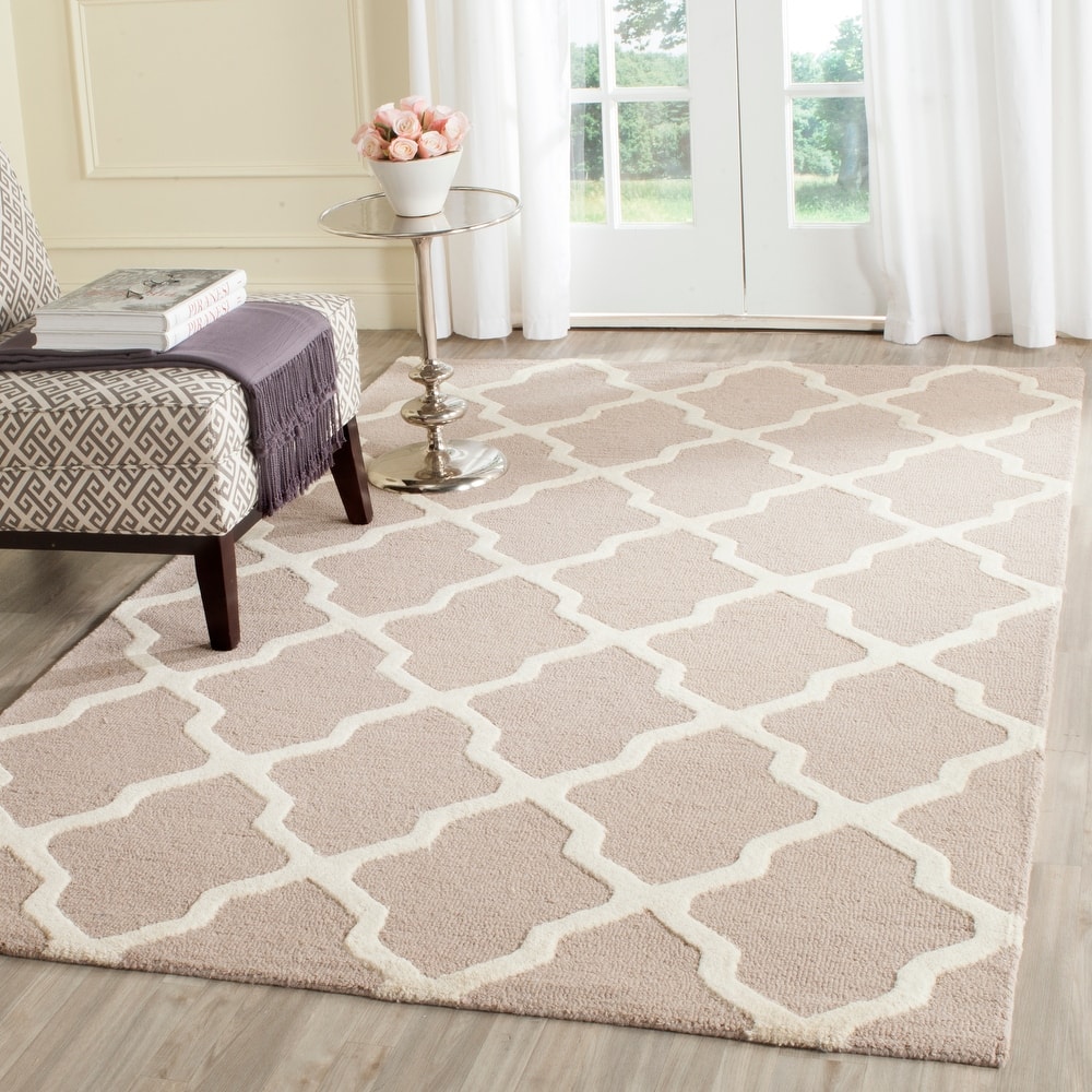 SAFAVIEH Handmade Cambridge Eirny Moroccan Trellis Wool Rug