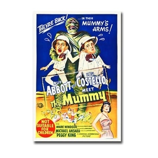 Abbott & Costello Meet the Mummy by Hollywood Photo Archive Wrapped ...