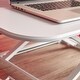 preview thumbnail 7 of 31, True Seating Ergo 26.75 Inch Standing Desk Converter, Laptop Monitor Riser Height Adjustable Tabletop Workstation