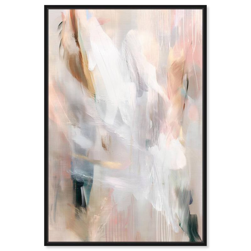 Drifting Colors I Canvas by Art Remedy - Black - 30" x 45"