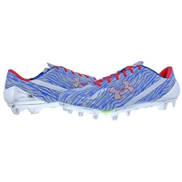 Shop Under Armour Mens Spotlight Cleats Football Metallic